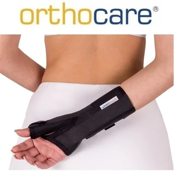 Orthocare Başparmak Destekli El Bilek Ateli 4521 Large Sol