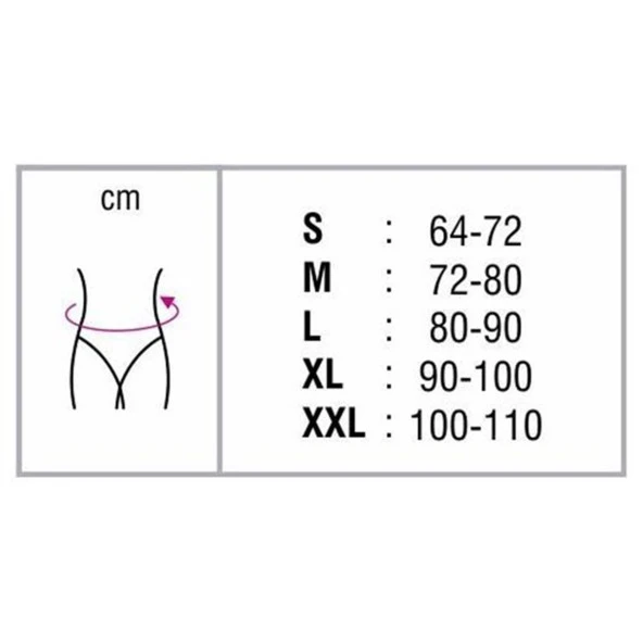 Orthocare 2810 Yün Bel Korsesi Small - Resim 2