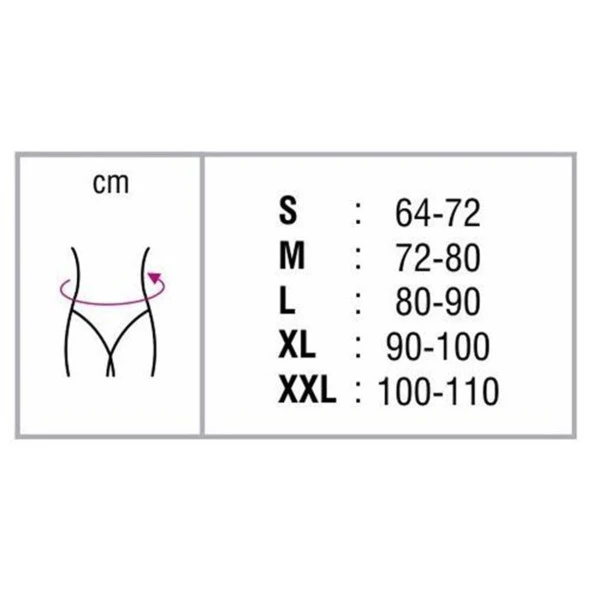 Orthocare 2510 Karın Korsesi Small - Resim 2