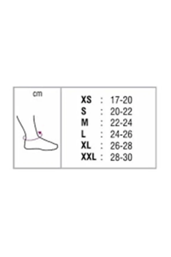 Orthocare 7910 Malleol Destekli Ayak Bilekliği XXLarge - 2
