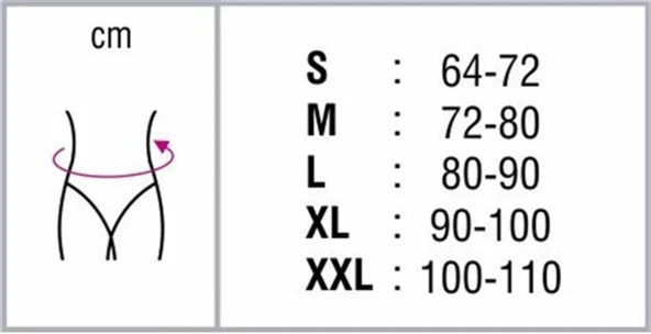 Orthocare Örme Lumbosakral Bel Korsesi (çelik balenli) 2910 XXL - Resim 2