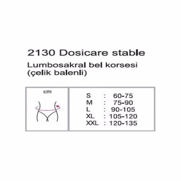 Orthocare Lumbosakral Bel Korsesi 2130 Large - Resim 2