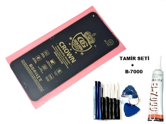 Tecno Pova LD7 Lcd Ekran Dokunmatik ORJİNAL Orijinal + B-7000Tamir Seti
