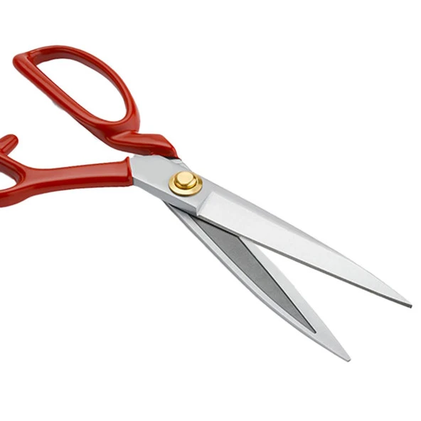 FDMSTAR Fs-1084 Kırmızı Saplı Paslanmaz Çelik Somunlu Makas 8 İnç (20cm) - Resim 8