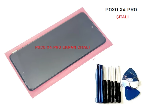 Xiaomi POCO X4 PRO Lcd Ekran Dokunmatik (FULL ÇITALI TAMİR SETİ) ürün görseli 1