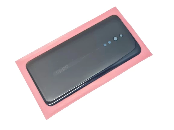 Tkgz Oppo Reno Z Arka Pil Batarya Kapağı (CAM) SİYAH