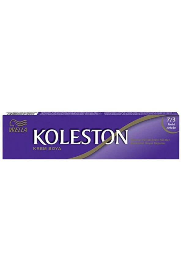 Wella Koleston Single Tüp Boya 7/3 Fındık Kabuğu