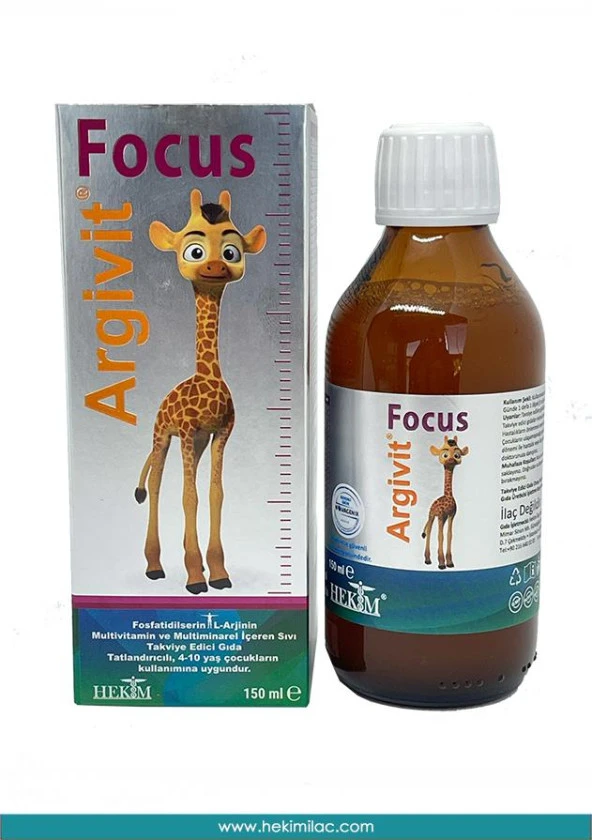 Argivit Focus Şurup 150 ml