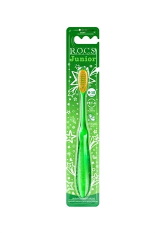 Rocs Junior 6-12 Yaş Diş Fırçası Yeşil