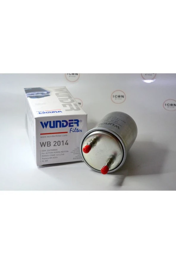 Icon Group - Ssangyong Actyon - Kyron 2.0 - 2.7 Xdi Yakıt Filtresi - Wb 2014 - Resim 3