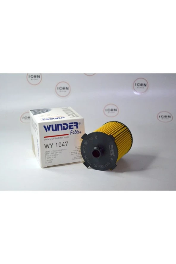 Icon Group - Volvo S60-s80-v40-v60-v70-xc60-xc70-xc90 Yağ Filtresi - Wy 1047 - Resim 2
