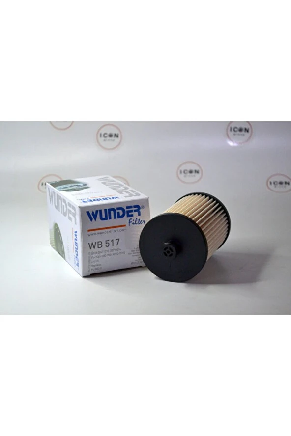 Icon Group - Volvo S60 - S80 - V70 - XC70 - XC90 2.4 D5 Yakıt Filtresi - Wb 517 - Resim 2