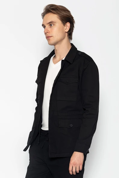 CEKMON Erkek Safari Ceket  %100 Pamuk Kumaştan Günlük ve Şık Ceket - 10