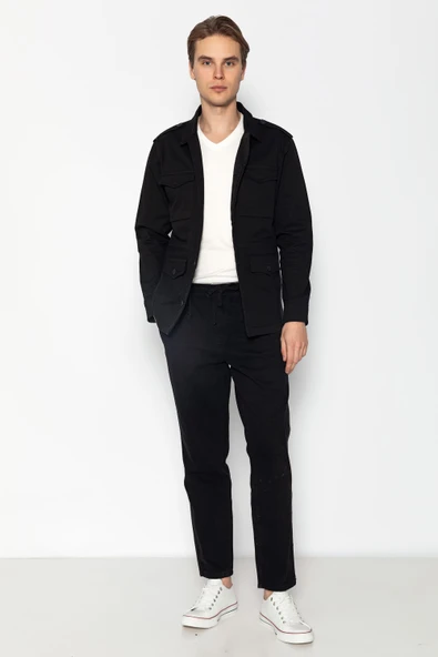 CEKMON Erkek Safari Ceket  %100 Pamuk Kumaştan Günlük ve Şık Ceket - 8