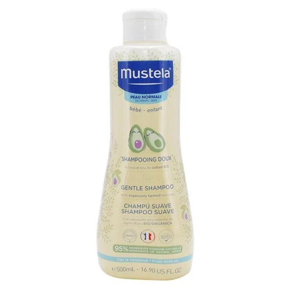 Mustela Gentle Papatya Özlü Bebek Şampuanı 500 ml