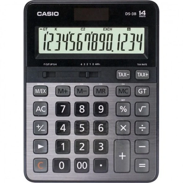 Casio Ds-3b 14 Hane Prof. Masaüstü Hesap Makinesi