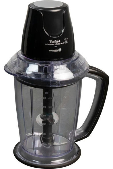 Tefal Masterchop Powelix Maxi XXL Siyah 500 W 4 Bıçaklı Doğrayıcı - 3