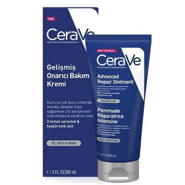 CeraVe Gelişmiş Onarıcı Bakım Kremi 88 Ml-SKT:6M