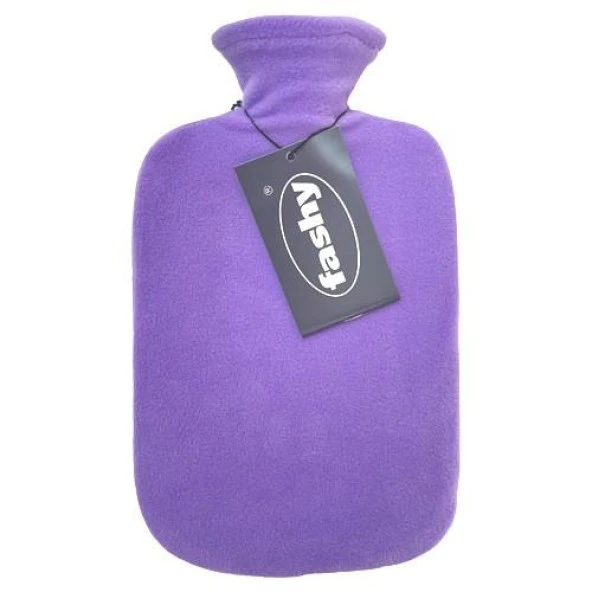 Fashy Lila Polar Kılıflı Sıcak Su Torbası Termofor 2L ürün görseli 1