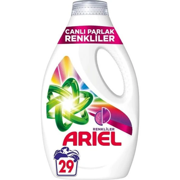 Ariel Sıvı Can.Par.Renkli 1595ml 29 Yıkama