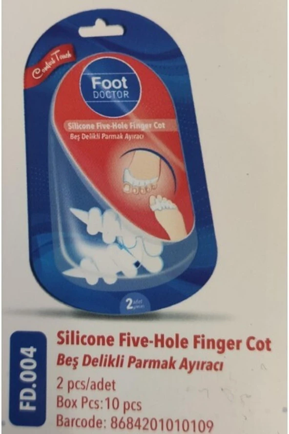 Foot Doctor Beş Delikli Parmak Ayırıcı 2 Adet