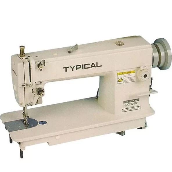 Typical GC202-D2 Tek İğne Kilit Dikiş Büyük Mekik Ekstra Kalın Materyaller için (İplik Kes.) ürün görseli 1