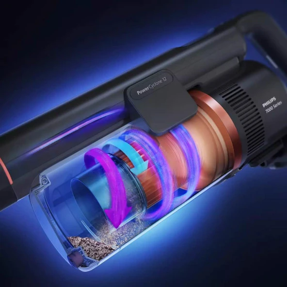 Philips XC7057/01 Aqua 25,2 V Kablosuz Dikey Şarjlı Süpürge - 4