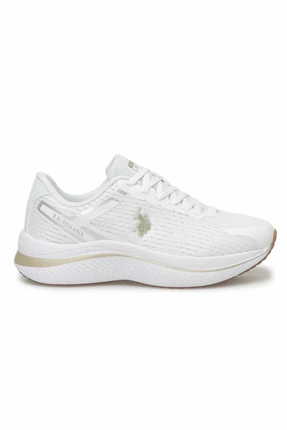 U.S Polo Assn.Premium Genesis 4FX Kadın Sneaker Ayakkabı Beyaz-Rose Uspolo