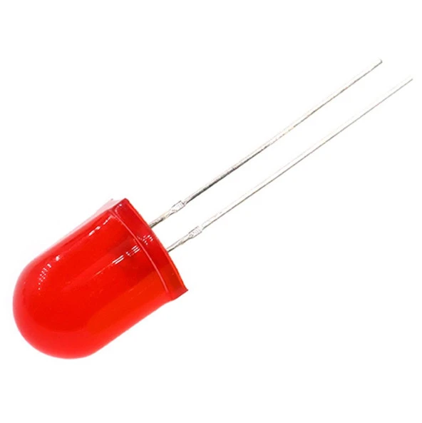 3mm Kırmızı Led Paketi - 10 Adet - Resim 2