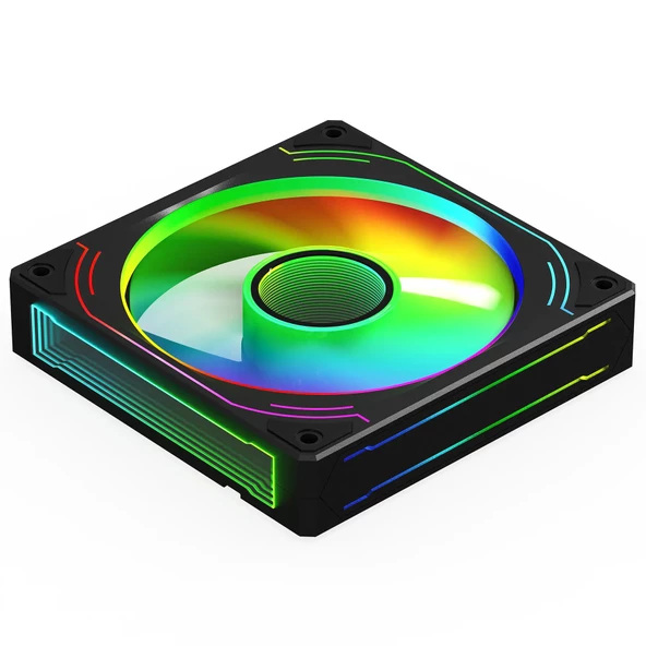 GamePower Glacia 120 Infinity ARGB 4`Lü Fan Seti + Hub Kit - Resim 3