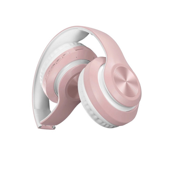 P68 Mikofonlu SD Kart Girişli FM Radyolu Bluetooth 5.0 Kulak Üstü Kulaklık - 4