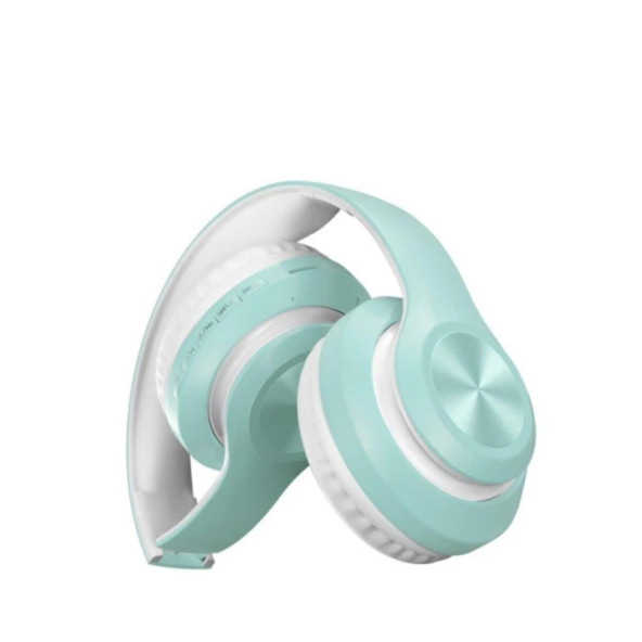 P68 Mikofonlu SD Kart Girişli FM Radyolu Bluetooth 5.0 Kulak Üstü Kulaklık - 8
