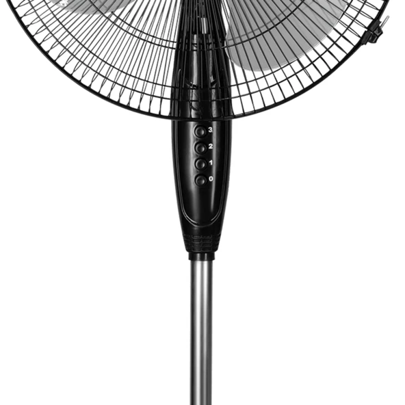Ayaklı Vantilatör 35 Cm 5 Kanatlı 45 w 3 Kademeli 2 Yöne Salınım Lüxeell - 2