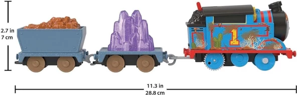 Thomas & Friends Büyük Tekli Tren Eğlenceli Karakterler HFX97-HJV43 - 2