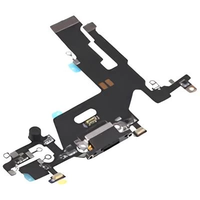 iPhone 11 Şarj Soketi Kulaklık Soketi Full SİYAH Orijinal