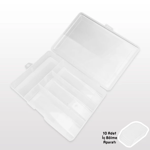 Fishack Balıkçı Sahte Yem ve Malzeme Kutusu (SH-010) - 2