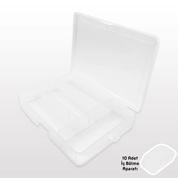 Fishack Balıkçı Sahte Yem ve Malzeme Kutusu (SH-010) - 3
