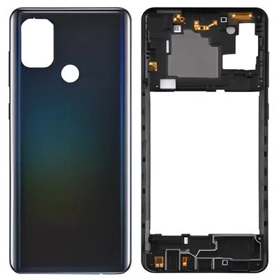 Samsung Galaxy A21S  - SM-A217F FULL Kasa Arka Kapak Takım SİYAH