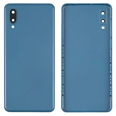 Samsung Galaxy A02  - SM-A022 FULL Kasa Arka Kapak Takım MAVİ