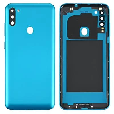 Samsung Galaxy M11  - SM-M115 FULL Kasa Arka Kapak Takım MAVİ ürün görseli 1