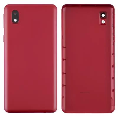 Samsung Galaxy A01 CORE  - SM-A013 FULL Kasa Arka Kapak Takım KIRMIZI
