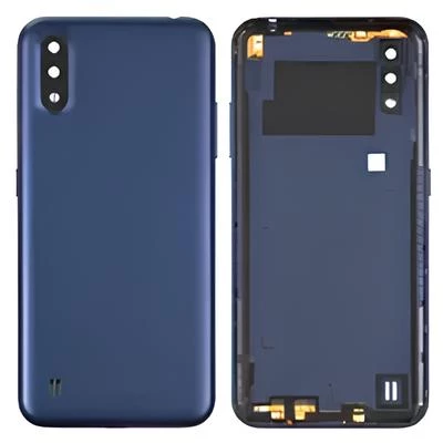 Samsung Galaxy A01  - SM-A015 FULL Kasa Arka Kapak Takım MAVİ