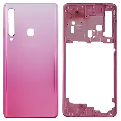Samsung Galaxy A9  - SM-A920F FULL Kasa Arka Kapak Takım PEMBE