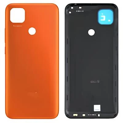 Xiaomi Redmi 9C FULL Kasa Arka Kapak Yan Tuş Takımı TURUNCU