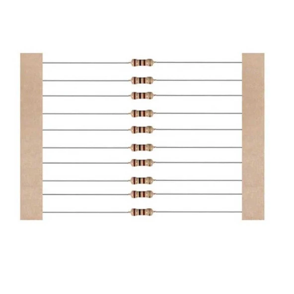 1/4W 10K Ohm Direnç Paketi-1000 Adet - Resim 2