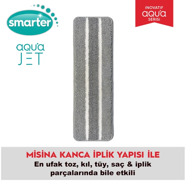 SMARTER AQUA JET TABLET MOP TEMİZLİK SETİ - Resim 8