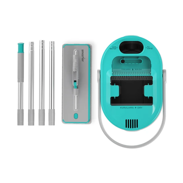 SMARTER AQUA JET TABLET MOP TEMİZLİK SETİ - Resim 3