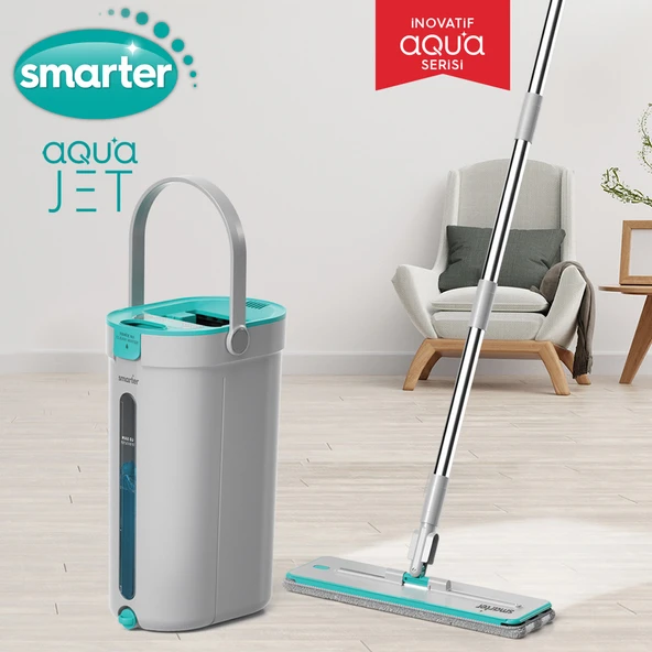 SMARTER AQUA JET TABLET MOP TEMİZLİK SETİ - Resim 2