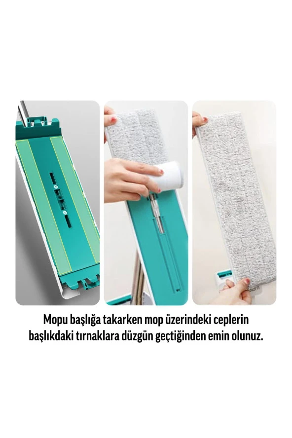 SMARTER AQUA JET TABLET MOP TEMİZLİK SETİ - 7