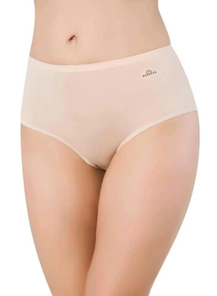 PAPATYA 1851 KADIN YÜKSEK BEL MODAL KÜLOT 6 ADET  SİYAH 2XL - Resim 5